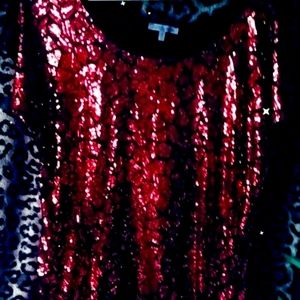 Women Sequin Crop Top